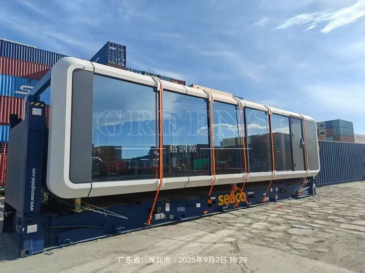 深圳商业中心的高效能装配式“苹果仓”